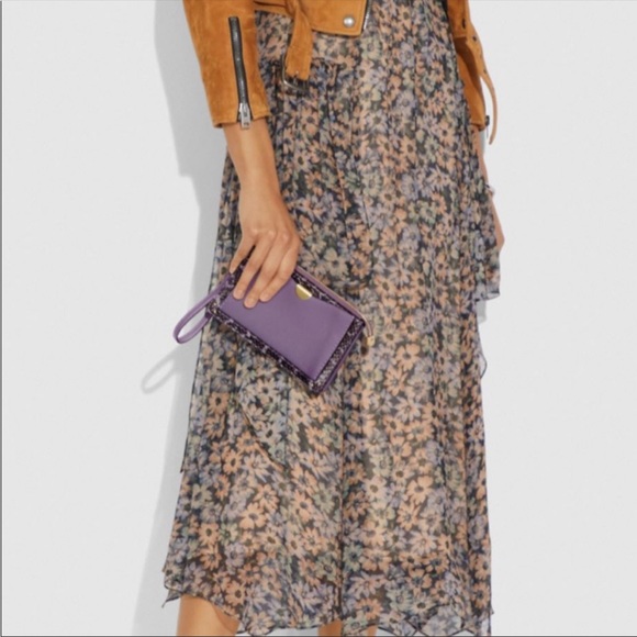 Coach Dreamer Wristlet Snakeskin - Picture 2 of 12